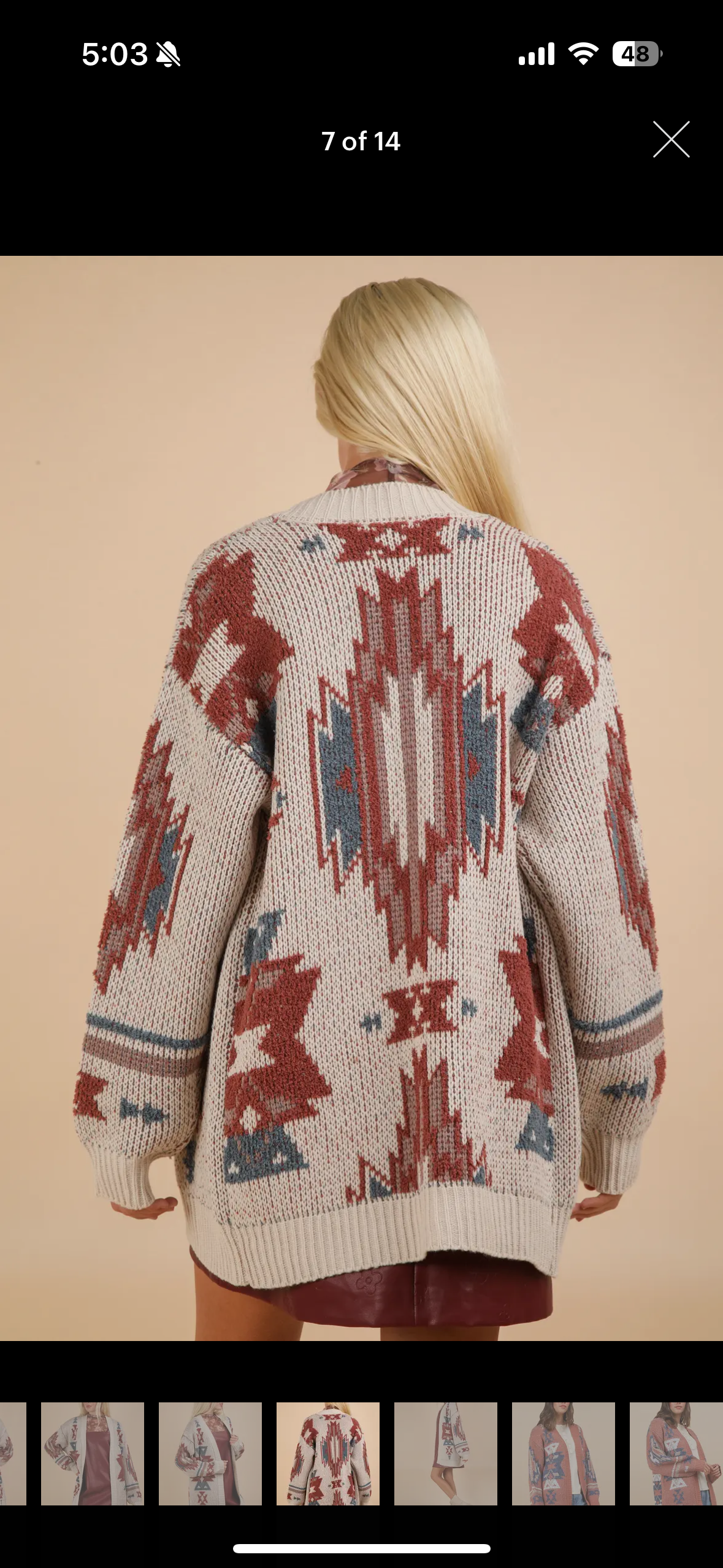 Aztec Cardigan